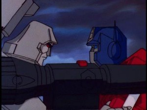 Optimus Prime vs. Megatron