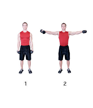 standing lateral raise