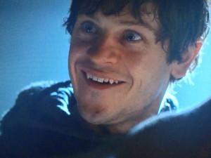 Seriously, he kinda looks like a demented Samwise Gamgee sometimes.